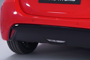 Toyota Yaris - rear diffuser studio