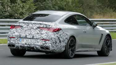 Mercedes-AMG CLE 63 Coupe testing - rear 3/4