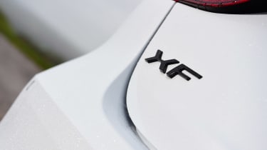 Jaguar XF facelift - XF badge
