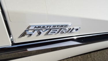 Lexus LS 500h 2018 review - hybrid badge