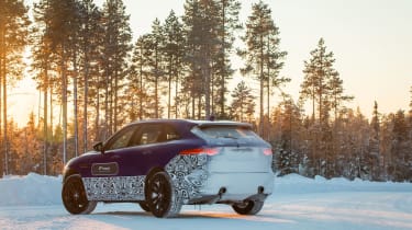 Jaguar F-Pace prototype - rear three quarter