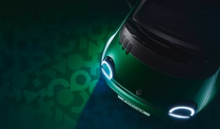 Renault Twingo E-Tech electric - front overhead