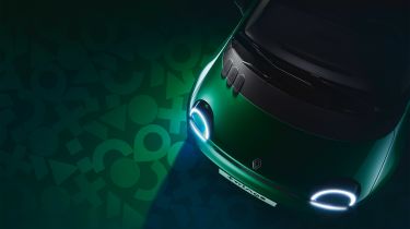 Renault Twingo E-Tech electric - front overhead