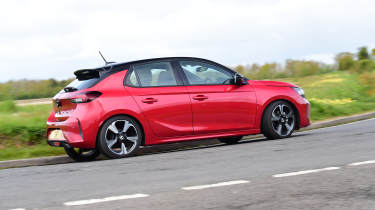 Vauxhall Corsa GS - side action