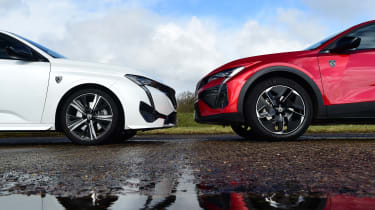 Peugeot 308 and 408 - face-to-face static