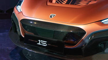 Rimac Nevera 15th Anniversary Edition studio - front detail