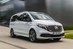 Mercedes EQV - front tracking Mercedes EQV - front tracking