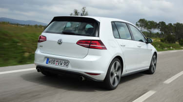 Volkswagen Golf GTI rear tracking