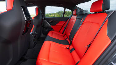 BMW M5 - rear seats