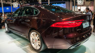 Jaguar XF long wheelbase - Beijing Show - side/rear