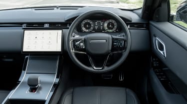 Range Rover Velar - dashboard and steering wheel