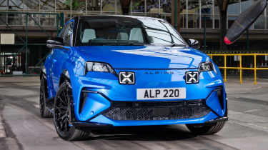 Alpine A290 UK - front end static