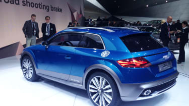 Audi Crossover concept at Detroit 2014 - rear