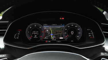 Audi A6 - dashboard screen