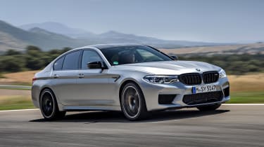 BMW M5 Competition - front action