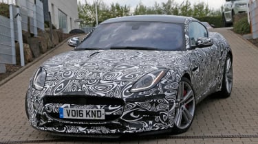 Jaguar F-Type Coupe 4cyl spy shot - front