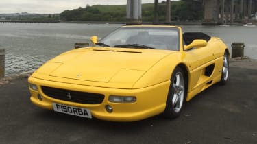 Ferrari F355 yellow