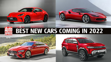 Best new cars coming in 2022 - header image