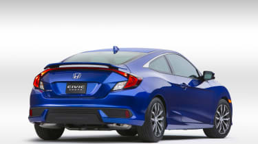 Honda Civic Coupe revealed - rear
