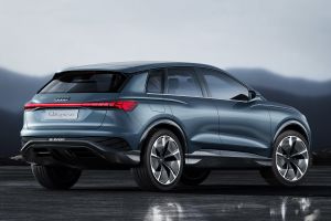 Audi Q4 e-tron concept - rear studio