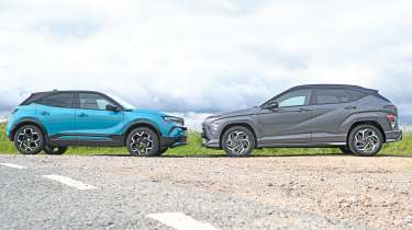 Vauxhall Mokka vs Hyundai Kona - face-off