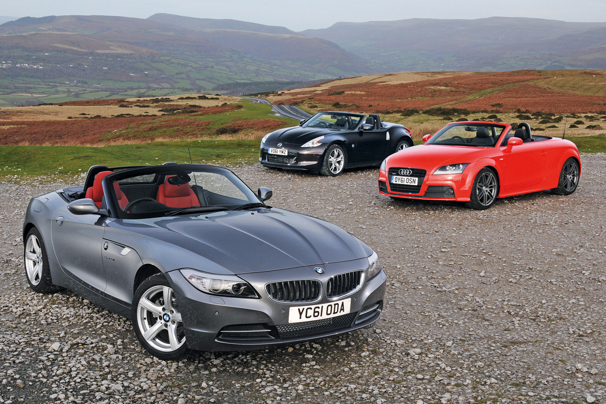 Bmw Z4 Vs Rivals Group Tests Auto Express 