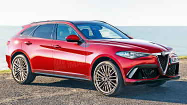 Alfa Romeo large SUV - front (watermarked)