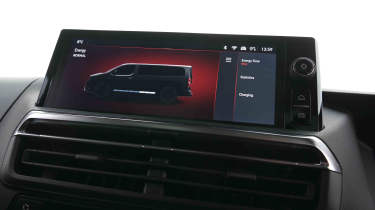 Vauxhall Vivaro Life - infotainment screen