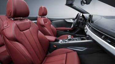 New Audi A5 Cabriolet 2017 front seats