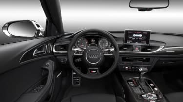 Audi S6 dash