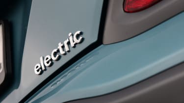 Hyundai Kona electric badge