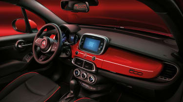 Fiat (500)RED - interior