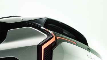 Kia EV3 - rear light teaser