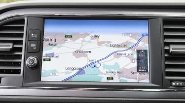 SEAT Leon - sat-nav