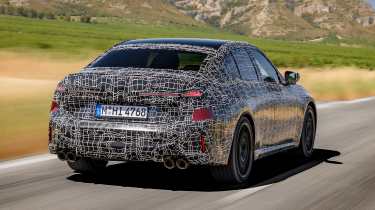 New BMW 3 Series petrol - rear 3/4