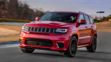 Jeep Grand Cherokee Trackhawk - front action