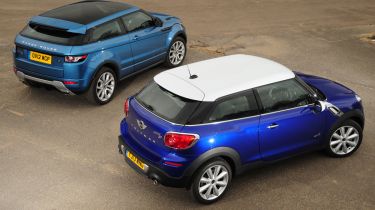 MINI Paceman vs Range Rover Evoque