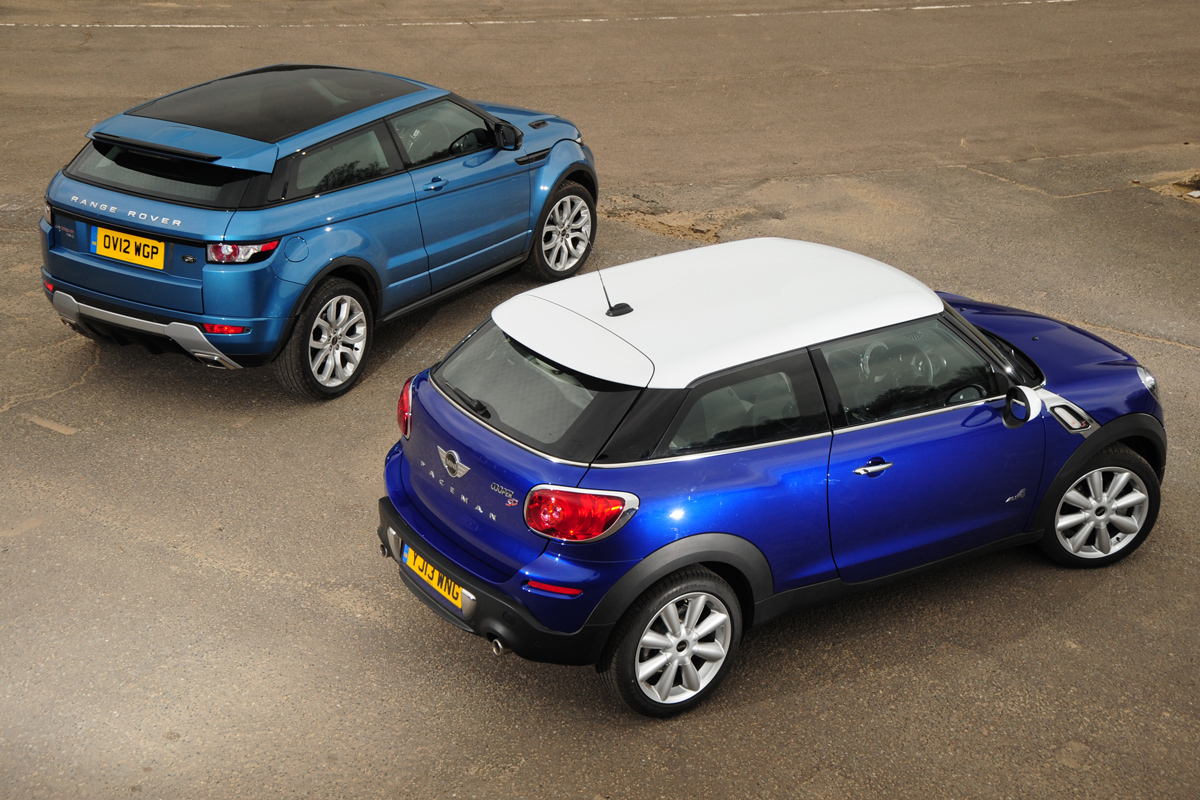 MINI Paceman vs Range Rover Evoque  Auto Express