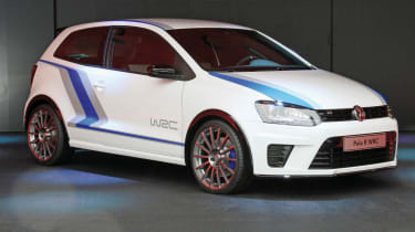 VW Polo R WRC front