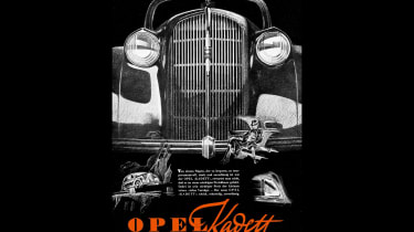 Opel Kadett poster