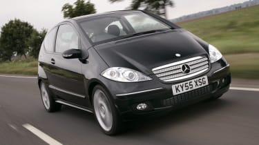 Mercedes A-Class Mk2 - front tracking