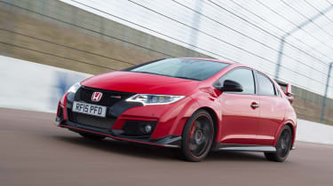 Honda Civic Type R long term - First Report front tracking