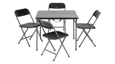 Coleman Pack-Away 4 Person Table & Chairs Set
