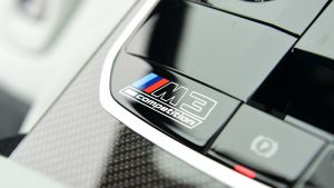 BMW M3 Competition - interior detail