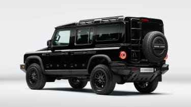 Ineos Grenadier Black Edition - rear 3/4 studio