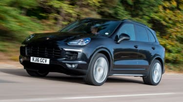 Used Porsche Cayenne - front action