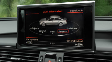 Audi A6 3.0 BiTDI display