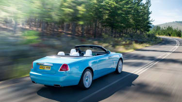 Rolls-Royce Dawn - rear tracking