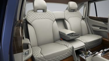 Bentley SUV interior