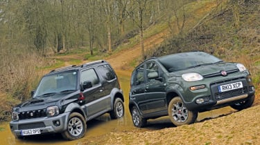 Fiat 500 vs Suzuki Jimny